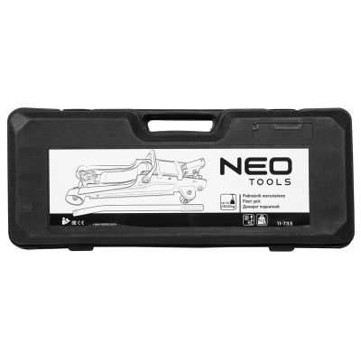 Podnośnik warsztatowy niskoprofilowy żaba lewarek 2,5t 11-733 NEO TOOLS GTX (11-733)