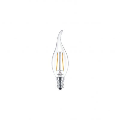 Żarówka LED CorePro świeczka 2-25W E14 BA35 827 2700K barwa ciepła 929001238492 PHILIPS (929001238492)