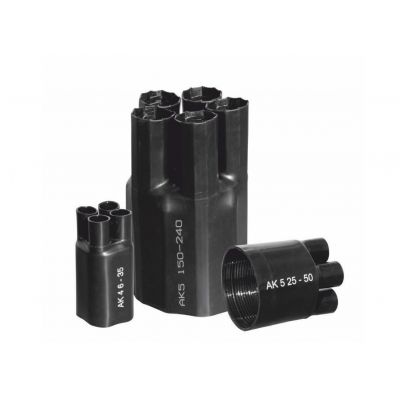 Palczatka termokurczliwa czteropalczasta czarna AKF1 RADPOL (TKP4K162706418C1)