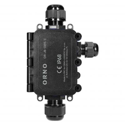 Puszka natynkowy HD IP68, 0,5-6,0mm2 ,2 dławnice M20, 1 dławnica M16 (OR-JB-13815/3)