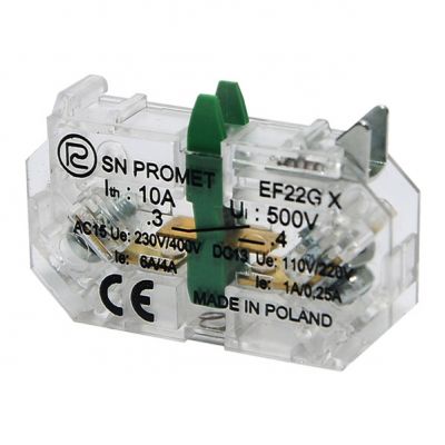 Człon łaczeniowy EF22GX Au złocony (W0-Ł EF22GX-AU)