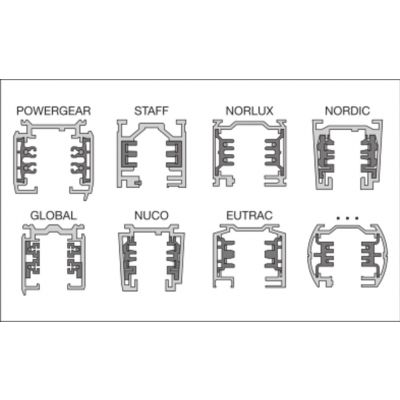 Szynowa oprawa TRACKLIGHT SPOT D85 35W 4000K 90RA NFL GY (4058075113749)