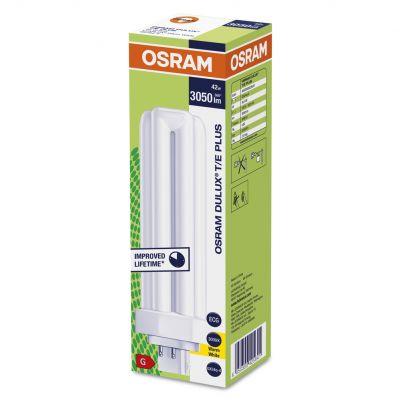 Świetlówka kompaktowa GX24q-4 (4-pin) 42W 3000K DULUX T/E PLUS 4050300425641 LEDVANCE (4050300425641)