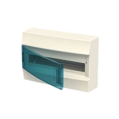 Obudowa MISTRAL41W natynkowa drzwi przezroczyste 18M (1SPE007717F0820)