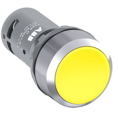 Przycisk monostabilny wklęsły 1NO żółty CP1-30Y-10 (1SFA619100R3013)