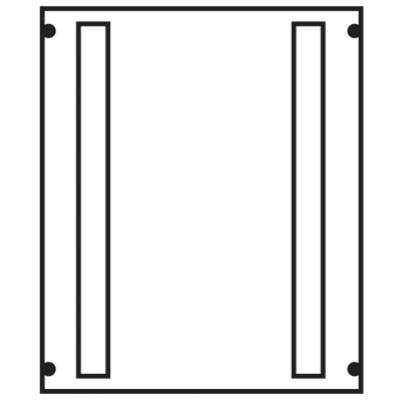 AS24V Maskownica 600x500 SmissLine (pionowa) (2CPX062776R9999)
