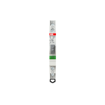 E217-16-01D Przycisk podświetlany zielony 16A 1NC 250VAC LED 115 ... 230VAC (2CCA703252R0001)