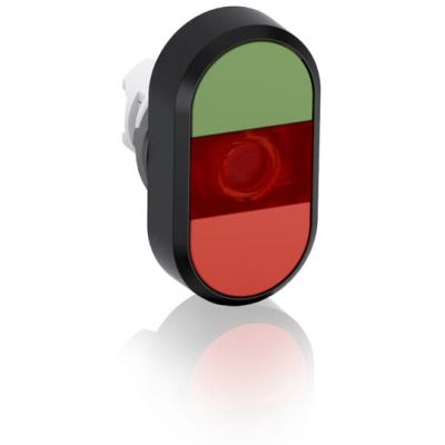 Przycisk podwójny bez tekstu czerwone pole podświetlany MPD1-11R (1SFA611130R1101)