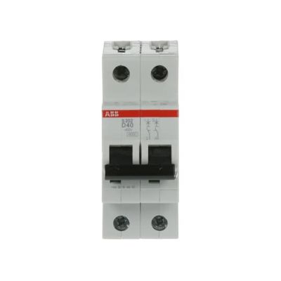 S202-D40 Wyłącznik nadprądowy 6kA 2P D40A 2CDS252001R0401 ABB (2CDS252001R0401)