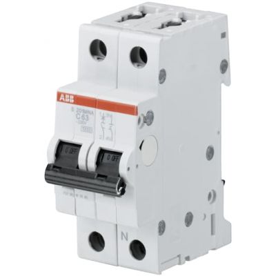 S201M-C1.6NA Wyłącznik nadprądowy 10kA 1P+N C1.6A 2CDS271103R0974 ABB (2CDS271103R0974)
