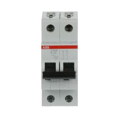 S202M-B32 Wyłącznik nadprądowy 10kA 2P B32A 2CDS272001R0325 ABB (2CDS272001R0325)