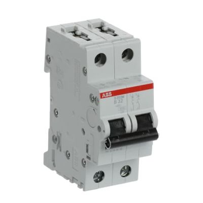S202M-B32 Wyłącznik nadprądowy 10kA 2P B32A 2CDS272001R0325 ABB (2CDS272001R0325)