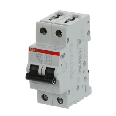 S202M-B40 Wyłącznik nadprądowy 10kA 2P B40A 2CDS272001R0405 ABB (2CDS272001R0405)