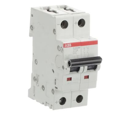 S202M-Z1UC Wyłącznik nadprądowy 10kA AC/DC 2P Z1A 2CDS272061R0218 ABB (2CDS272061R0218)
