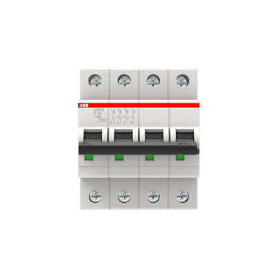 S204M-D25 Wyłącznik nadprądowy 10kA 4P D25A 2CDS274001R0251 ABB (2CDS274001R0251)