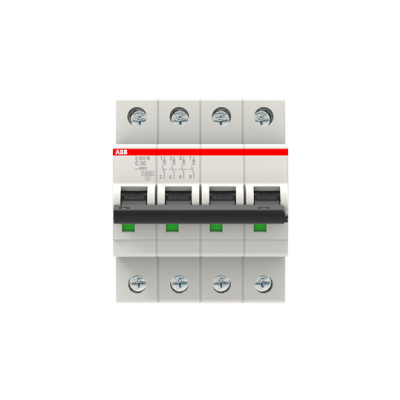 S204M-C50 Wyłącznik nadprądowy 10kA 4P C50A 2CDS274001R0504 ABB (2CDS274001R0504)