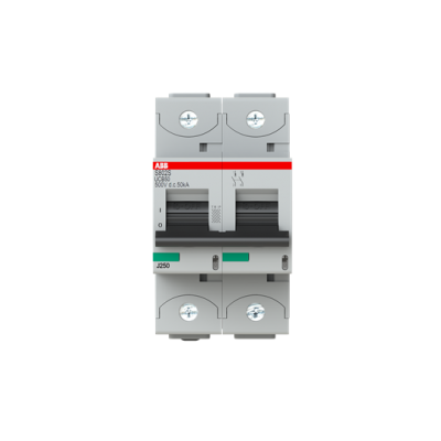 S802S-UCB50 Wyłącznik nadprądowy 50kA AC/DC 2P UCB50A 2CCS862001R1505 ABB (2CCS862001R1505)