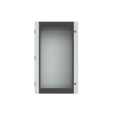 SRN10625VK Obudowa SR2 drzwi przeszklone bez płyty 1000x600x250mm (hxwxd) (SRN10625VK)