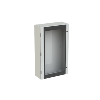 SRN10625VK Obudowa SR2 drzwi przeszklone bez płyty 1000x600x250mm (hxwxd) (SRN10625VK)