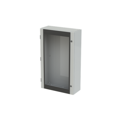 SRN10625VK Obudowa SR2 drzwi przeszklone bez płyty 1000x600x250mm (hxwxd) (SRN10625VK)