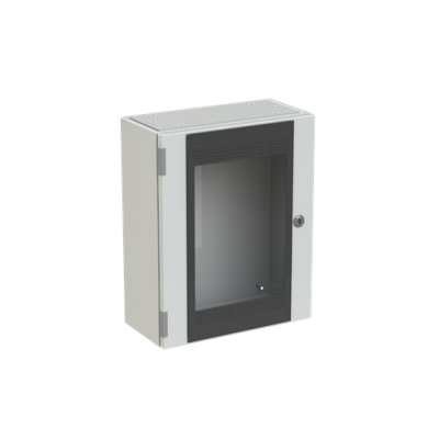 SRN5420VK Obudowa SR2 drzwi przeszklone bez płyty 500x400x200mm (hxwxd) (SRN5420VK)