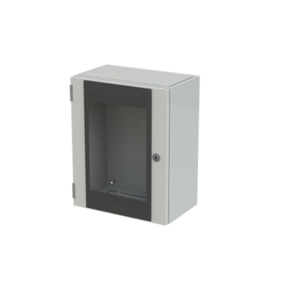 SRN5425VK Obudowa SR2 drzwi przeszklone bez płyty 500x400x250mm (hxwxd) (SRN5425VK)