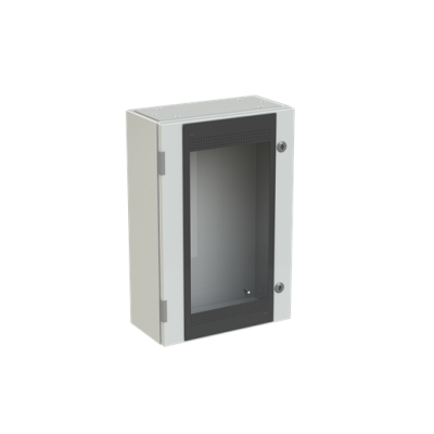 SRN6420VK Obudowa SR2 drzwi przeszklone bez płyty 600x500x200mm (hxwxd) (SRN6420VK)