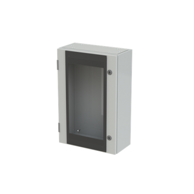 SRN6420VK Obudowa SR2 drzwi przeszklone bez płyty 600x500x200mm (hxwxd) (SRN6420VK)