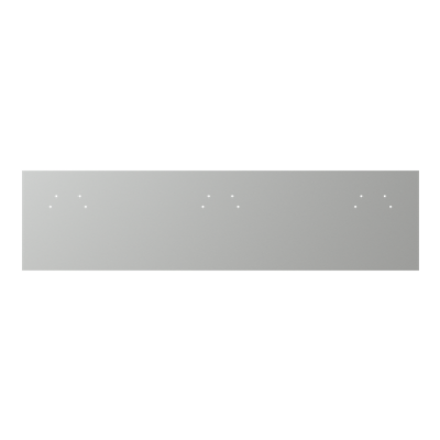 ZX833 Przedział metalowych o wysokści 6GU dla TwinLine-W (350mm głębokość) (2CPX010694R9999)