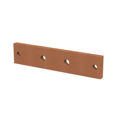 ZX2032 Szyna miedziana 40x10mm, L:434mm (2CPX042226R9999)