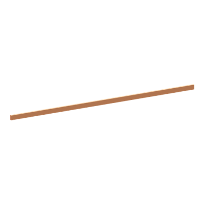 ZX2095 Szyna Cu 12x5mm, L:527mm (do samodzielnego montażu) (2CPX042579R9999)