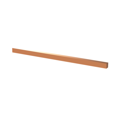 ZX2100 Szyna Cu 12x10mm, L:247mm (do samodzielnego montażu) (2CPX042583R9999)