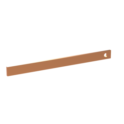 ZX2106 Szyna Cu 20x5mm, L:247mm (do samodzielnego montażu) (2CPX042588R9999)