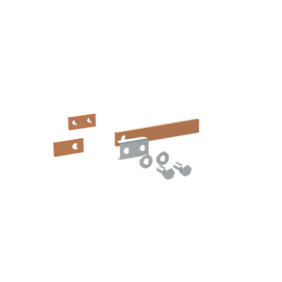 ZX2224 Szyna miedziana 20x5mm szerokość 1PW 250mm V1, A1 (do samodzielnego montażu) (2CPX042630R9999)