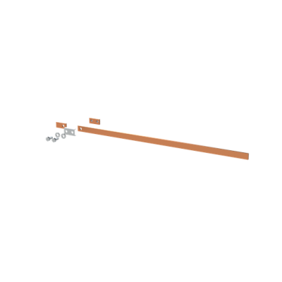 ZX2226 Szyna miedziana 20x5mm szerokość 3PW 750mm V1, A1 (do samodzielnego montażu) (2CPX042632R9999)