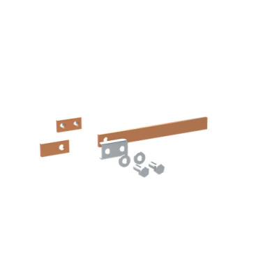 ZX2230 Szyna miedziana 20x5mm szerokość 1PW 250mm V2, A1 (do samodzielnego montażu) (2CPX042636R9999)