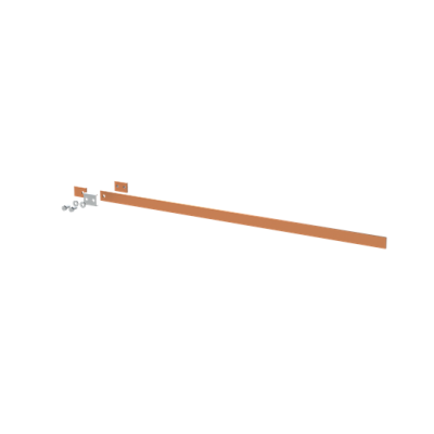 ZX2239 Szyna miedziana 30x5mm szerokość 4PW 1000mm V1, A1 (do samodzielnego montażu) (2CPX042645R9999)