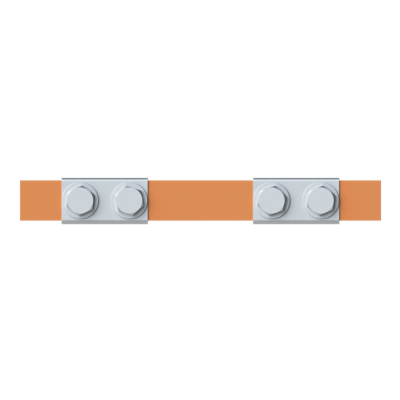 ZX2324 Szyna miedziana 20x5mm szerokość 1PW 250mm V1, A2 (do samodzielnego montażu) (2CPX042714R9999)
