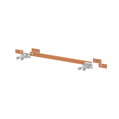 ZX2325 Szyna miedziana 20x5mm szerokość 2PW 500mm V1, A2 (do samodzielnego montażu) (2CPX042715R9999)