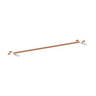 ZX2328 Szyna miedziana 20x5mm szerokość 5PW 1250mm V1, A2 (do samodzielnego montażu) (2CPX042718R9999)