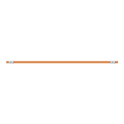 ZX2333 Szyna miedziana 20x5mm szerokość 4PW 1000mm V2, A2 (do samodzielnego montażu) (2CPX042723R9999)