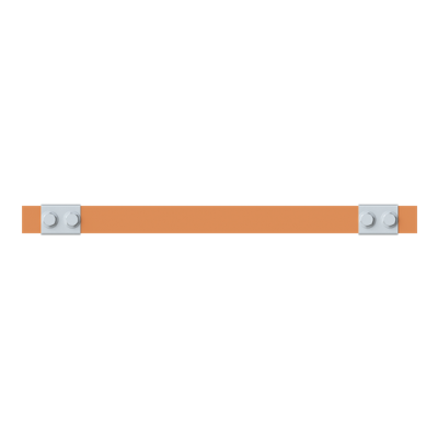 ZX2337 Szyna miedziana 30x5mm szerokość 2PW 500mm V1, A2 (do samodzielnego montażu) (2CPX042727R9999)