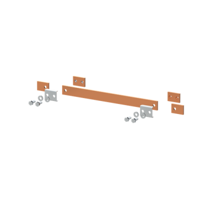 ZX2337 Szyna miedziana 30x5mm szerokość 2PW 500mm V1, A2 (do samodzielnego montażu) (2CPX042727R9999)