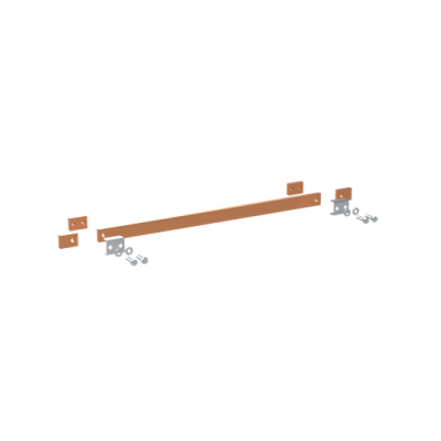 ZX2350 Szyna miedziana 30x10mm szerokość 3PW 750mm V1, A2 (do samodzielnego montażu) (2CPX042740R9999)
