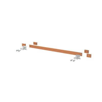 ZX2350 Szyna miedziana 30x10mm szerokość 3PW 750mm V1, A2 (do samodzielnego montażu) (2CPX042740R9999)