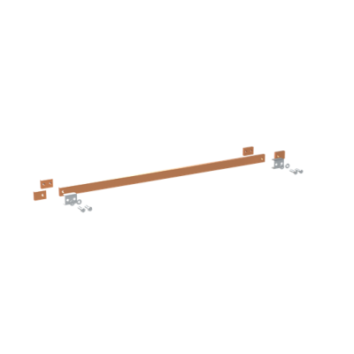 ZX2351 Szyna miedziana 30x10mm szerokość 4PW 1000mm V1, A2 (do samodzielnego montażu) (2CPX042741R9999)