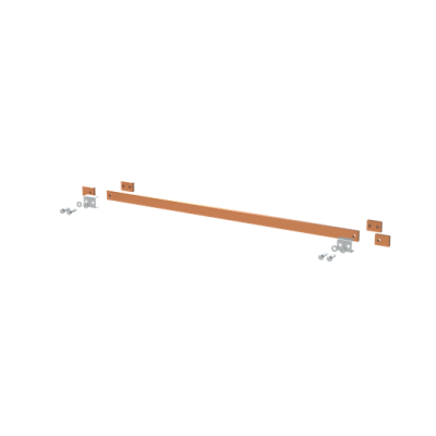 ZX2351 Szyna miedziana 30x10mm szerokość 4PW 1000mm V1, A2 (do samodzielnego montażu) (2CPX042741R9999)