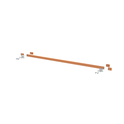ZX2352 Szyna miedziana 30x10mm szerokość 5PW 1250mm V1, A2 (do samodzielnego montażu) (2CPX042742R9999)