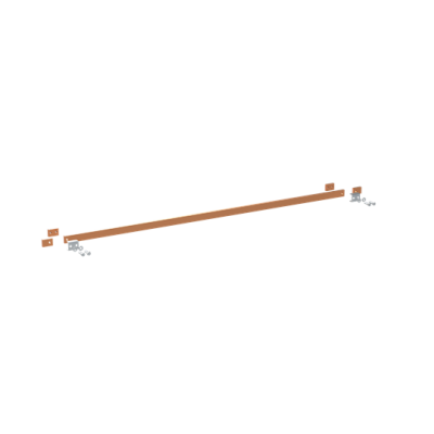 ZX2353 Szyna miedziana 30x10mm szerokość 6PW 1500mm V1, A2 (do samodzielnego montażu) (2CPX042743R9999)
