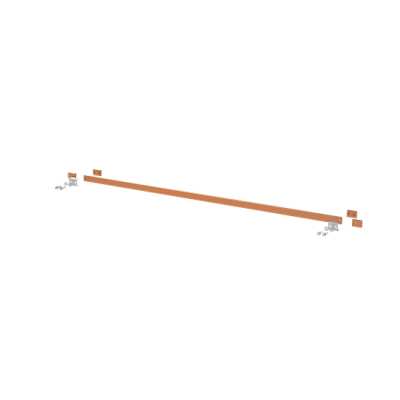 ZX2353 Szyna miedziana 30x10mm szerokość 6PW 1500mm V1, A2 (do samodzielnego montażu) (2CPX042743R9999)